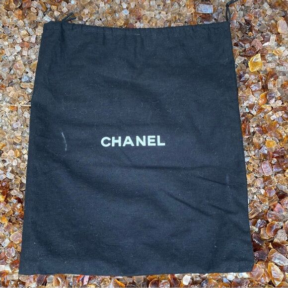 Vintage Chanel Metalic Brown Leather Flap Messenger CrossbodyBag w/COA & Card - Picture 15 of 15